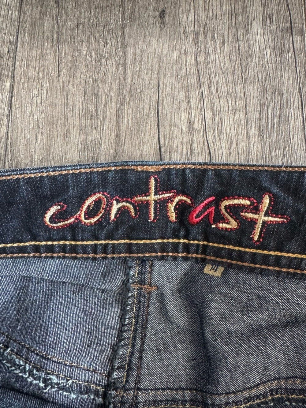 Dark Blue Denim Jeans - Picture 5 of 5
